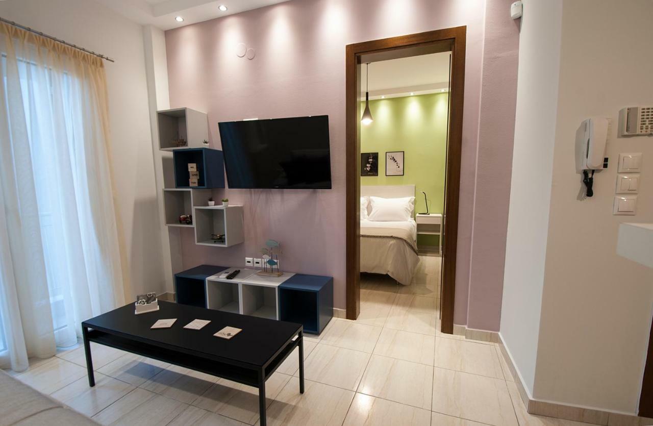 Smart Living Flat, Melenikou Apartment Tesalonika Bagian luar foto