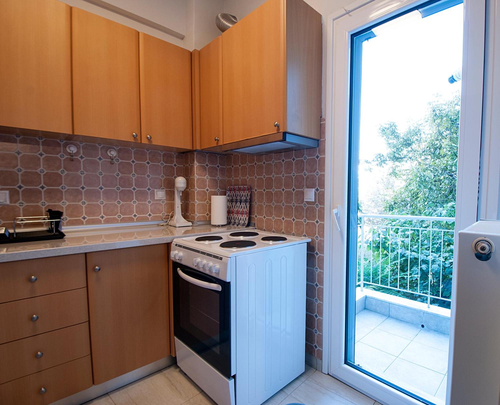 Smart Living Flat, Melenikou Apartment Tesalonika Bagian luar foto